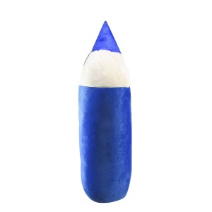 ALMOFADA PELUCIA  LAPIS 56 CM AZUL COM INMETRO- 31300162-AZ