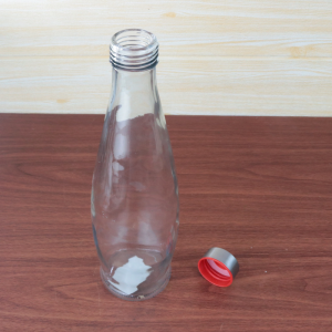 GARRAFA DE VIDRO COM TAMPA HERMÉTICA 1LITRO - CA12553-VM