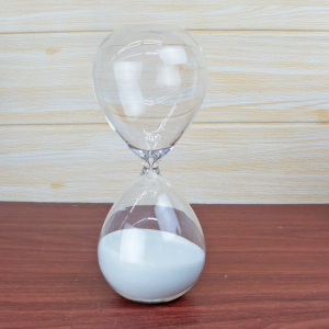 AMPULHETA DE VIDRO 30 MINUTOS 20CM - 6485-B