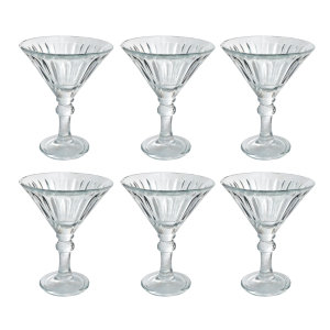 JOGO DE TAÇA DE VIDRO COM 6 PEÇAS 200ML - BM8073