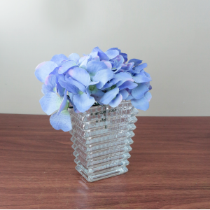 MINI VASO DECORATIVO DE VIDRO 7,5X5,5X9,5CM - F232422