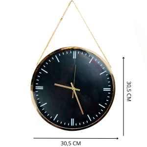 RELÓGIO DE PAREDE COM ALÇA 30,5CM - YFC1527-DOU
