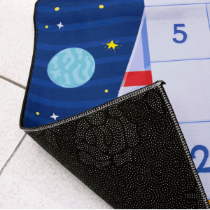 TAPETE PARA ATIVIDADES INFANTIL DE POLIESTER ANTIDERRAPANTE 80X120CM - CZ23749-G