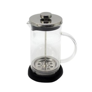 CAFETEIRA FRANCESA DE VIDRO COM TAMPA EM INOX - 350 ML - 3112