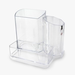 ORGANIZADOR DE PINCEIS E COSMETICOS EM ACRILICO 1206