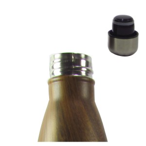 GARRAFA TERMICA EM INOX TIPO SWEEL STYLE 500 ML ESTAMPA AMADEIRADA - GF50-A