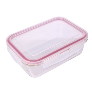 POTE DE VIDRO COM TAMPA HERMÉTICA 850 ML - CA12228-RS