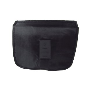 NECESSAIRE PORTATIL PARA VIAGEM COM DIVISORIAS E CABIDE - HB69405-PT
