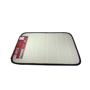 TAPETE PARA BOX DE BANHEIRO EM PVC 40X60 BEGE - 94894-BG