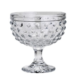 JOGO DE 6 TAÇAS PARA SOBREMESA EM VIDRO 370 ML - 6641