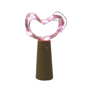 FIO DE LED EM COBRE REVESTIDO COM PLÁSTICO 2MT - ROSA HQ76511-RS