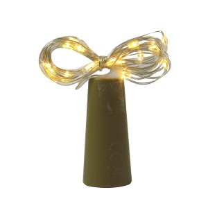 FIO DE LED EM COBRE REVESTIDO COM PLÁSTICO 2MT - AMARELO HQ76511-AM