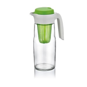 JARRA DE VIDRO COM INFUSOR E TAMPA 1,4L - BG0066-VD