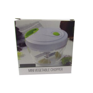 MINI PROCESSADOR DE ALIMENTOS MANUAL LÂMINA TRIFASICA  BRANCO - SC50