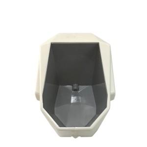 ESCORREDOR DE TALHERES E ESCOVA DE DENTES MULTIUSO ELEFANTE CINZA -SC51-OFFWHITE