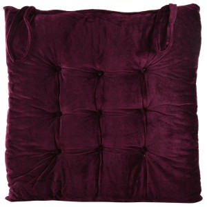 ALMOFADA FUTTON DE POLIESTER 40X40CM - DTE02007AB-MARSALA