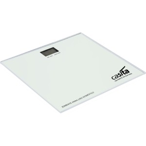 BALANÇA DIGITAL VIDRO TEMPERADO SERIGRAFADO  QUADRADA CAPACIDADE 180 KG - CA05017-BR