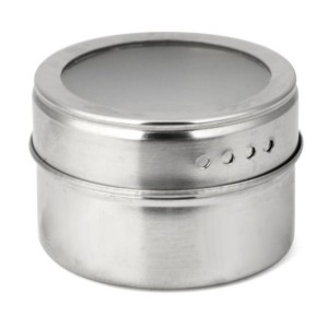 PORTA CONDIMENTO INOX COM 4 PORTA TEMPEROS - CA12126