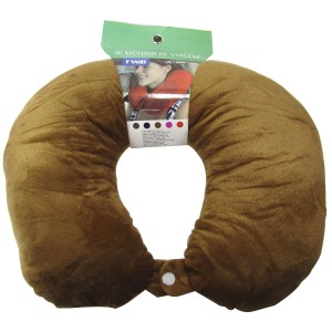 ALMOFADA DE PESCOÇO DE 100 % POLIESTER 30X30CM - 94814-MR