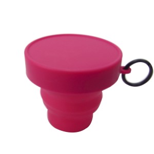 COPO DE SILICONE RETRÁTIL  E REUTILIZÁVEL COM CAPACIDADE DE 150ML - 139563 -PK