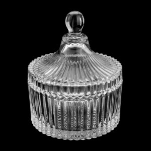 MINI BOMBONIERE DE VIDRO 10X7 CM - 7008