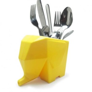 ESCORREDOR DE TALHERES E ESCOVA DE DENTES MULTIUSO ELEFANTE- TX0222-AM