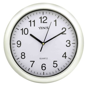 RELÓGIO DE PAREDE DE PLÁSTICO 26CM - GD8383AY