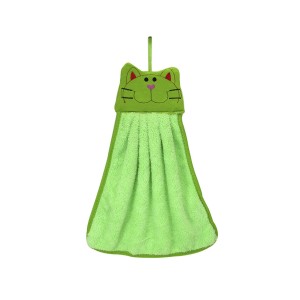 TOALHA DE POLIESTER BATEDOR DE MÃO PARA USO DOMÉSTICO 38X28CM - TRC7776-VD