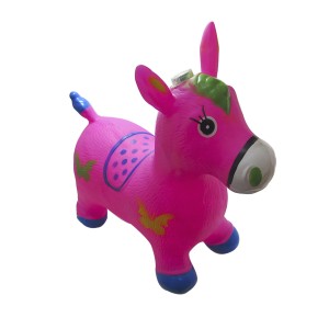 CAVALINHO UPA UPA COM BORBOLETAS DE BORRACHA COM SOM E LUZ - COM INMETRO -BPP04-RS