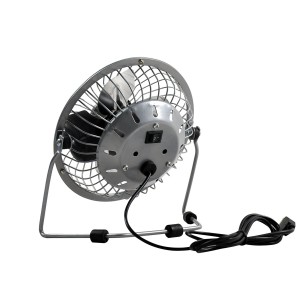 VENTILADOR DE MESA DE METAL E ALUMÍNIO 19X19.6 - AL12004-PT