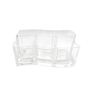 ORGANIZADOR DE ACRÍLICO PARA PINCÉIS E ESCRITÓRIO - 10X18CM - 93773