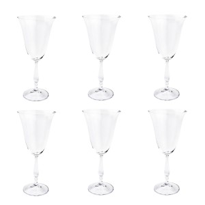 JOGO DE TAÇA DE VIDRO CRISTALITE BOHEMIA COM 6 PEÇAS 350 ML - 5532