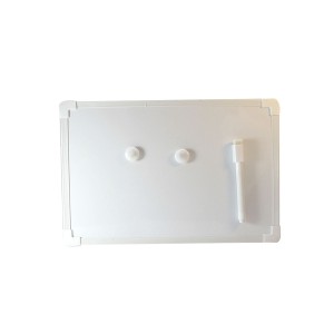 LOUSA MAGNÉTICA DE PLÁSTICO 25X35CM COM CANETA E APAGADOR NA TAMPA - 1664-BR