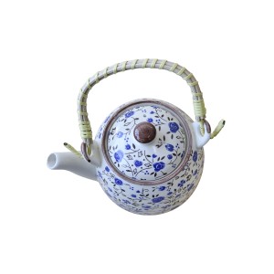 CHALEIRA DE PORCELANA ORIENTAL COM INFUSOR  500 ML - WE0641-G