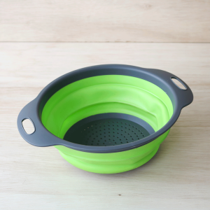 ESCORREDOR RETRÁTIL PARA MASSAS E LEGUMES E FRUTAS DE SILICONE 30CM - NS2598-VD