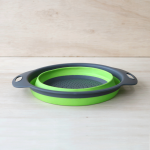 ESCORREDOR RETRÁTIL PARA MASSAS E LEGUMES E FRUTAS DE SILICONE 30CM - NS2598-VD