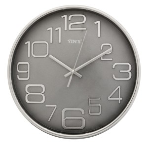 RELOGIO DE PAREDE CONTÍNUO DE PLÁSTICO 27CM - YI15356-CZ