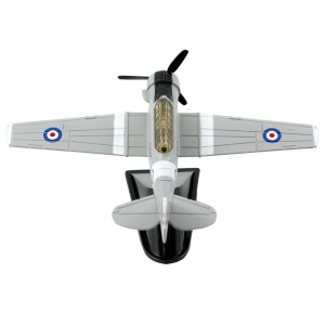 MINIATURA COLECIONAVEL CLASSIC FIGHTER T-6 CINZA - DMC3706