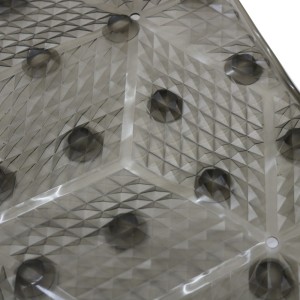 TAPETE PARA BANHEIRO DE USO INTERNO DO BOX ANTIDERRAPANTE EM PVC  38X69CM - TPBOX57-PT