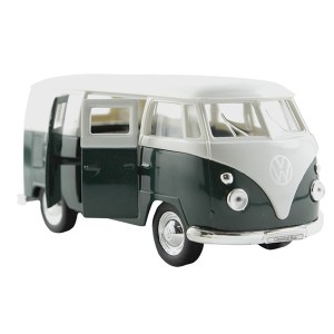 MINIATURA METAL MIX VOLKSWAGEN 1963 T1 BUS PETROLEO / BRANCA 1:34-39 - DMC2423