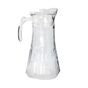 JARRA DE VIDRO COM TAMPA EM PLÁSTICO E CAPACIDADE DE 1,5LT - RMT8629