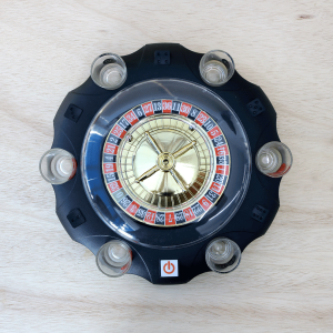 JOGO ROLETA DRINK ELÉTRICA DE PLÁSTICO COM 6 COPOS - BRFG10120