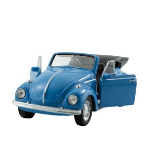 MINIATURA METAL MIX VOLKSWAGWN BEETLE CONVERSIVEL AZUL 1:34-39 - DMC2423