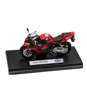 MINIATURA METAL MOTO HONDA CBR1000XX VERMELHA/PRETA 1:18 - DMC3349
