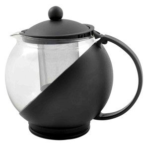 BULE PARA CHÁ DE VIDRO E PLÁSTICO COM INFUSOR INTERNO 750 ML- CA11081-PT