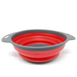 ESCORREDOR RETRÁTIL PARA MASSAS, LEGUMES E FRUTAS DE SILICONE 29CM - 3975-VD