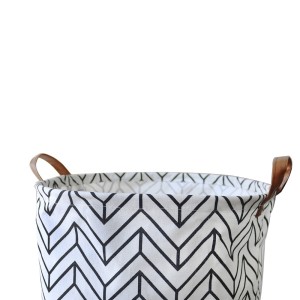 CESTO ORGANIZADOR DE POLIÉSTER COM ALÇAS NAS LATERAIS 49X40CM - 1400-A