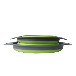 KIT ESCORREDOR RETRATIL DE SILICONE E PLÁSTICO COM 02 PEÇAS - TX0248-VD