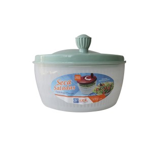 SECA SALADA CENTRIFUGA COM MANIVELA MANUAL DE PLÁSTICO 25 CM - 133-VD