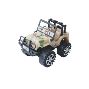 CARRINHO JIPE DE PLÁSTICO 12CM CAMUFLADO - LP0803-BEGE